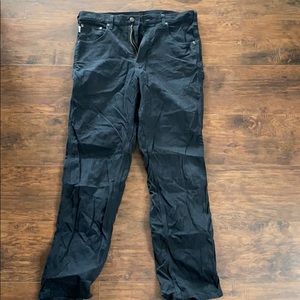 Carhartt black work wear pants